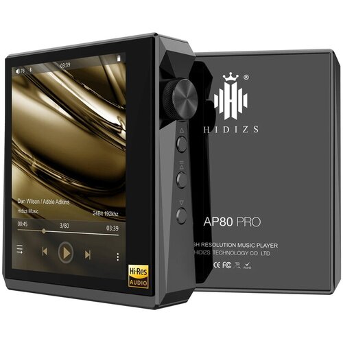 Hidizs AP80 Pro - Aluminium Alloy black портатвный hi-fi плеер
