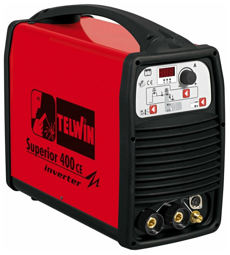 Telwin Сварочный инвертор TELWIN SUPERIOR 400 CE+набор ММА(801095)