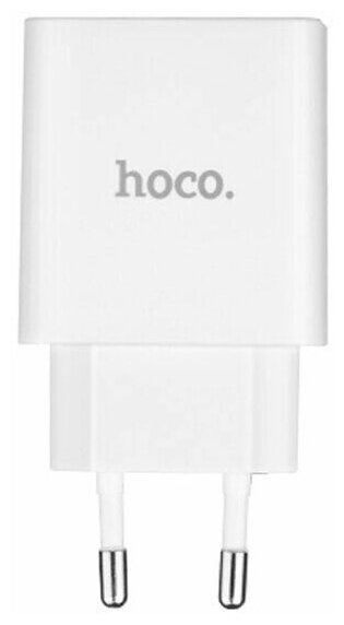 СЗУ-USB Hoco 2 USB C25A 2200mA белый