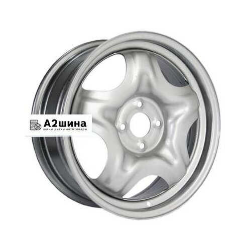 Колесный диск ТЗСК Hyundai Solaris, Kia Rio 6,5x16 4x100 D54,1 ET50 серебро