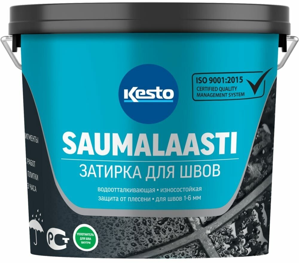 Kesto Saumalaasti затирка 10, 3кг, белый 80963