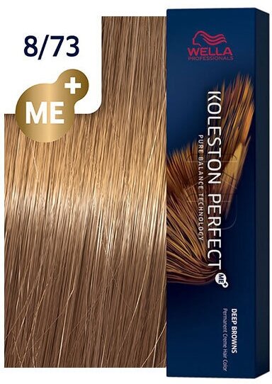 Wella /81650849/крем-краска Koleston Perfect Me+ Deep Browns 8/73 мадейра для волос 60 мл