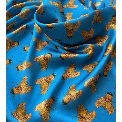 фото Платок irina ternovskaya,90х90 см, синий