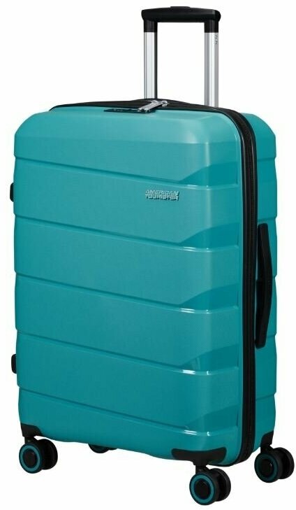 Чемодан American Tourister, 93 л, голубой