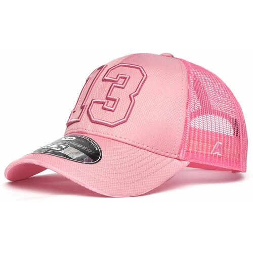 фото Бейсболка atributika & club, размер 52-54, розовый