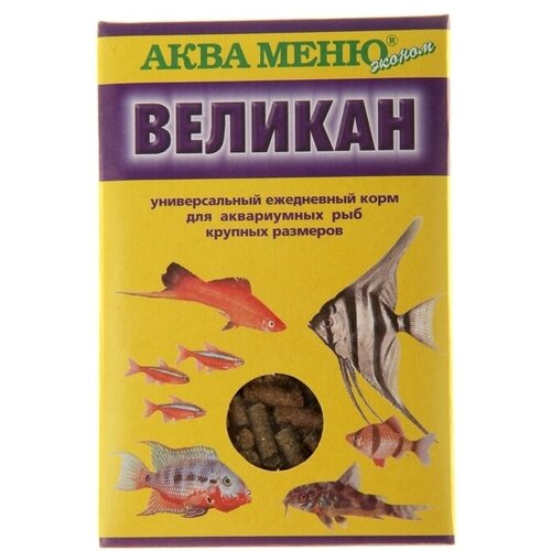 Корм Аква меню Великан для рыб, 35 г