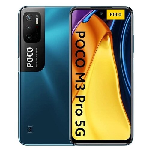 фото Смартфон xiaomi poco m3 pro 5g 6/128gb (nfc), синий