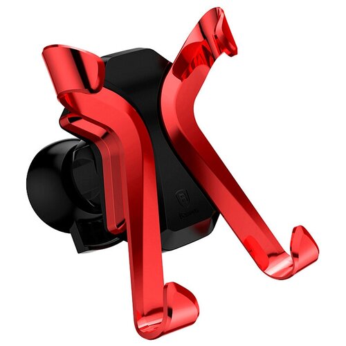 фото Автомобильный держатель baseus x universal air vent mount car phone holder sutpx-09 (красный)
