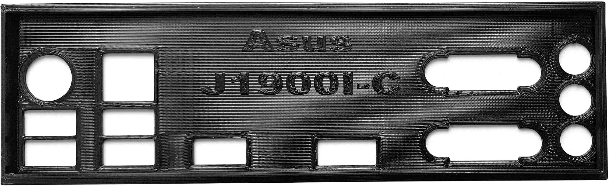 Пылезащитная заглушка, задняя панель для материнской платы Asus J1900I-C black
