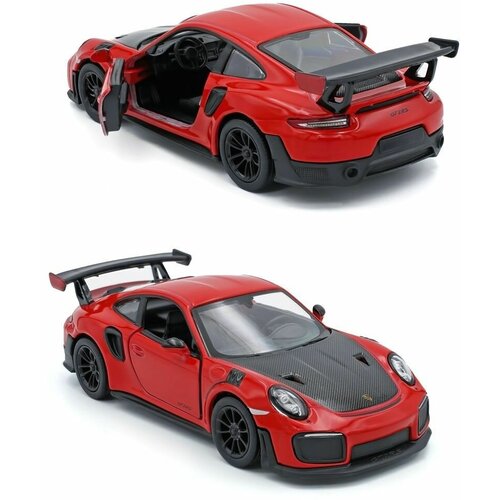 Игрушечная машинка Porsche 911 GT2 RS машинка кинсмарт porsche 911 gt2 rs 1 36 красный
