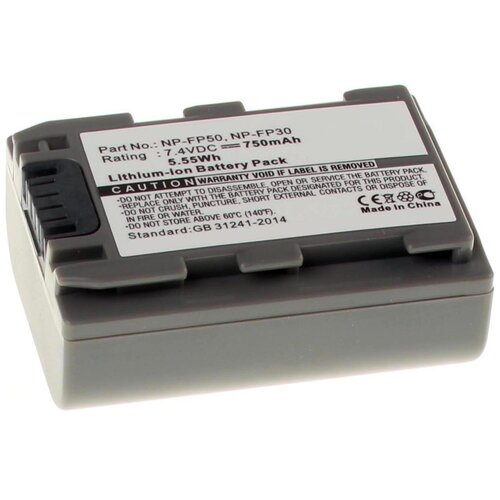 фото Аккумулятор ibatt ib-u1-f280 750mah для sony hdr-hc3, dcr-sr60, dcr-hc23e, dcr-hc17e, dcr-hc26e, dcr-hc35e, dcr-hc30e, dcr-hc96e, dcr-hc18e, dcr-hc32e, dcr-hc19e, dcr-dvd105e, dcr-hc46e, dcr-hc42e, dcr-dvd405e,