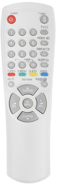 Luazon Home Пульт дистанционного управления LuazON, для телевизоров Samsung, 29 кнопок, серый
