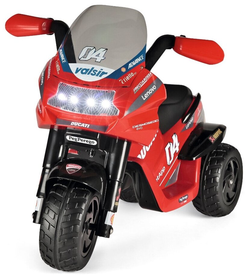 Детский электромотоцикл Peg-Perego Ducati Desmosedici EVO