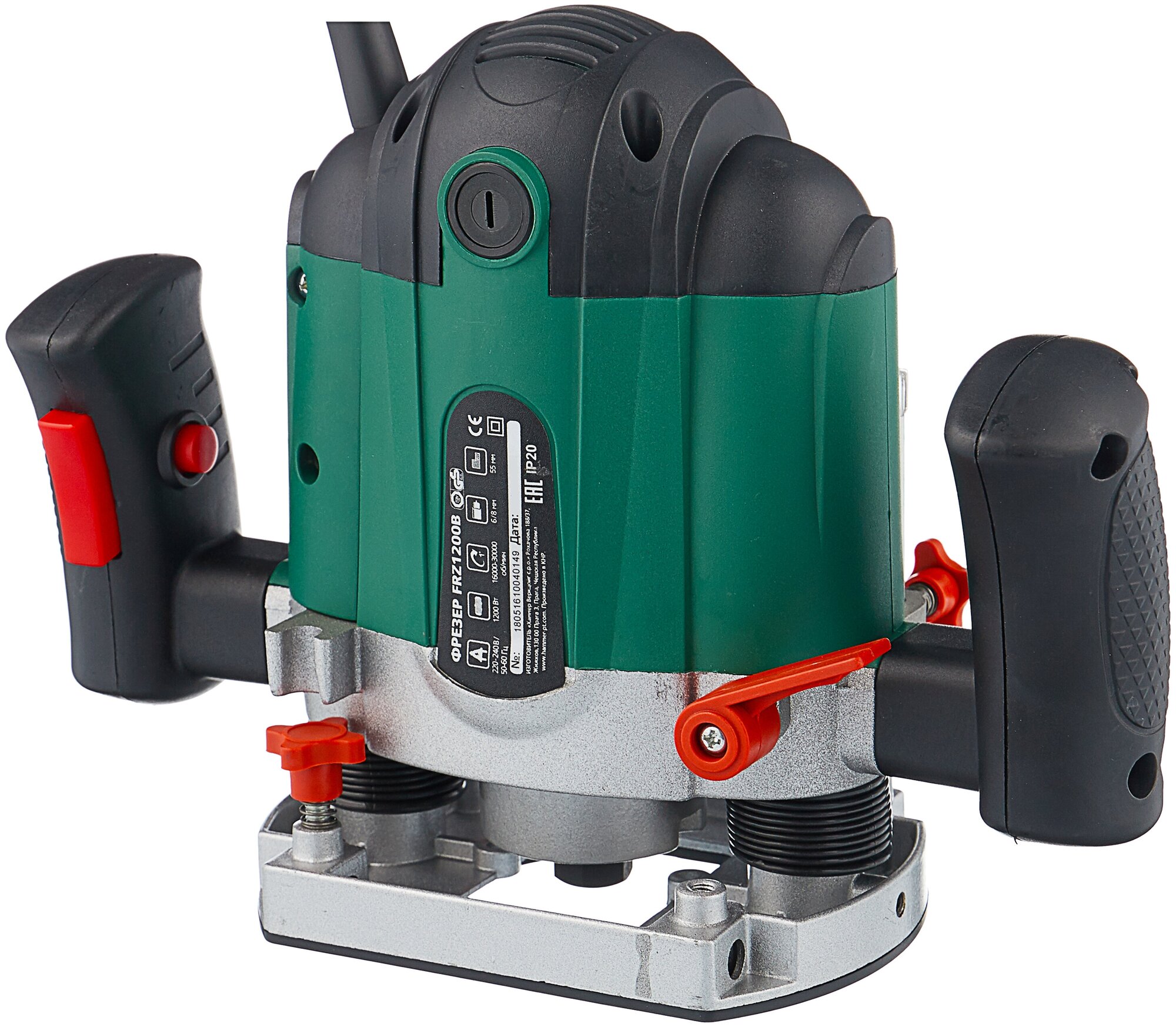 фрезер HAMMER FRZ1200B, 1200 Вт, цанга, 6/8 мм - фото №15