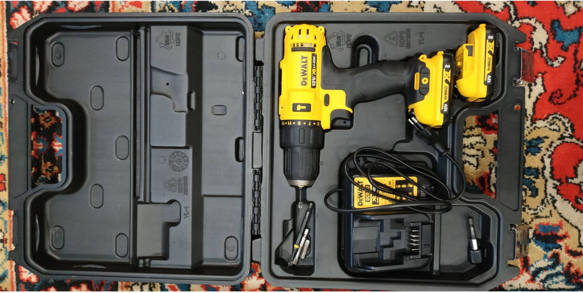 Аккумуляторная дрель-шуруповерт DeWalt DCD716D2 ударная - фото №20
