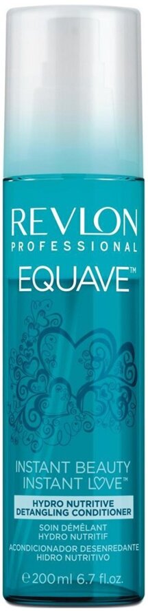 Revlon Equave Instant Beauty: Несмываемый 2-фазный кондиционер увлажняющий и питательный (2 Phase Hydro Nutritive Detangling Conditioner), 200 мл