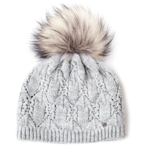 фото Шапка женская finn flare, цвет: светло-серый меланж a20-32150_251, размер: 56