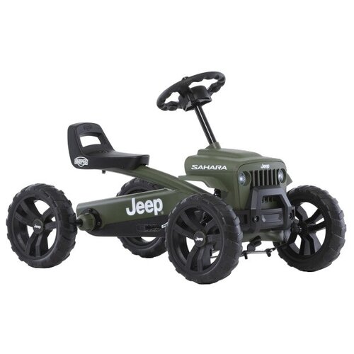 Веломобиль Berg Jeep Buzzy Sahara, темно-зеленый веломобиль berg jeep junior зеленый