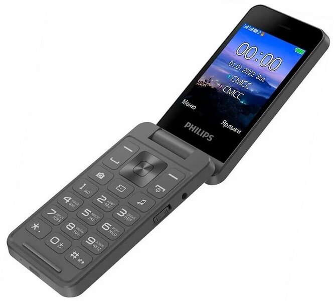 Сотовый телефон Philips Xenium E2602 Dark Grey