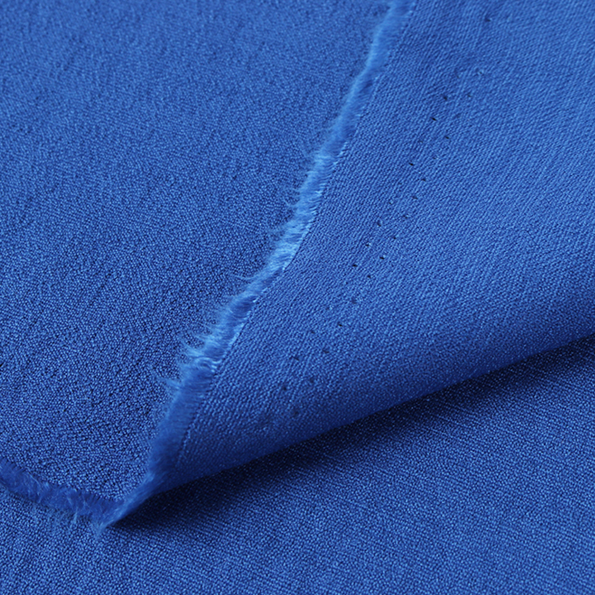 Ткань Вискоза фактурная Синяя, отрез 1м х 150см, плотность 180 гр/м. кв, Сибтекстиль