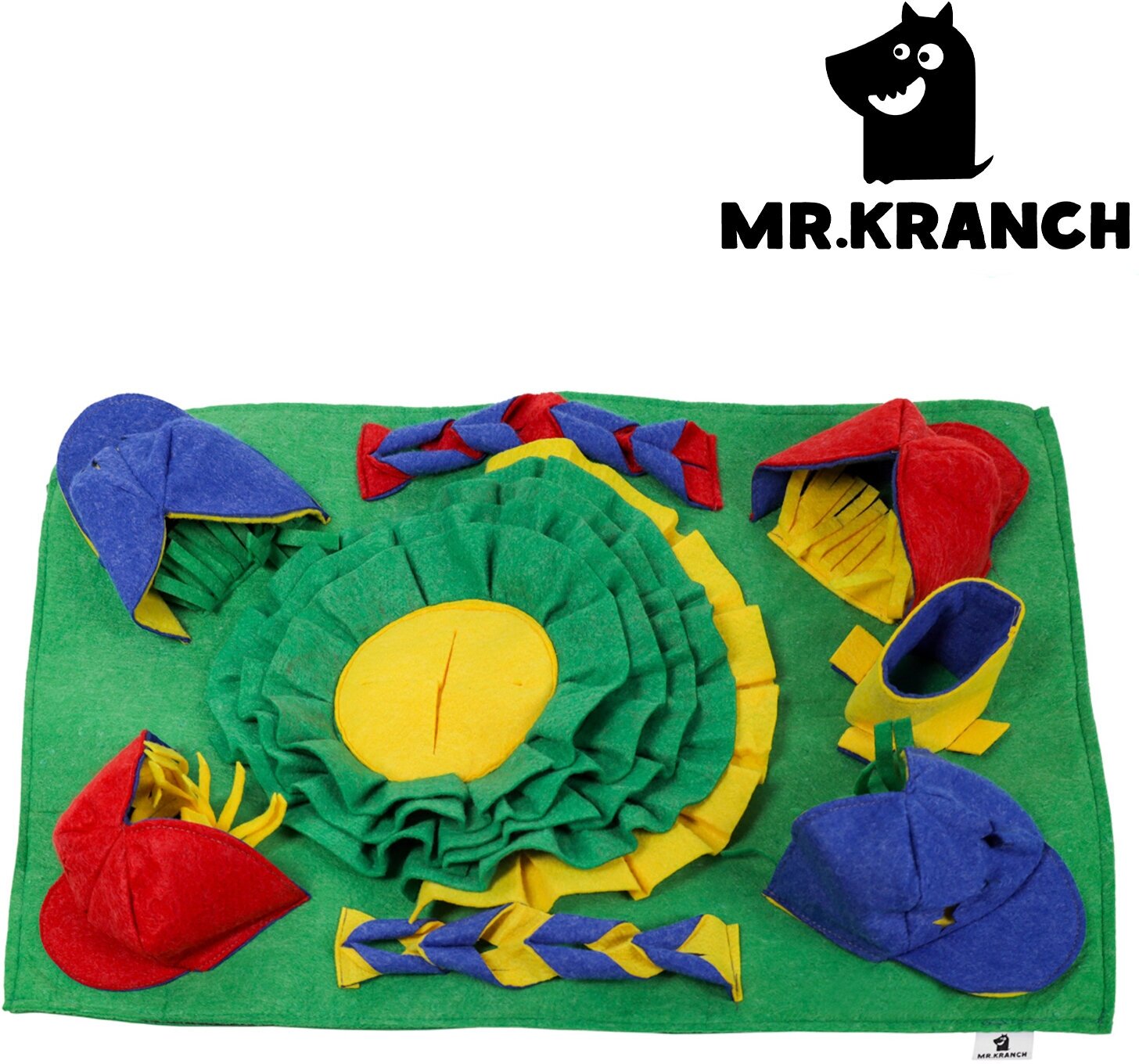 Игрушка Mr. Kranch для собак нюхательный коврик Бейсбольный матч 50x70см