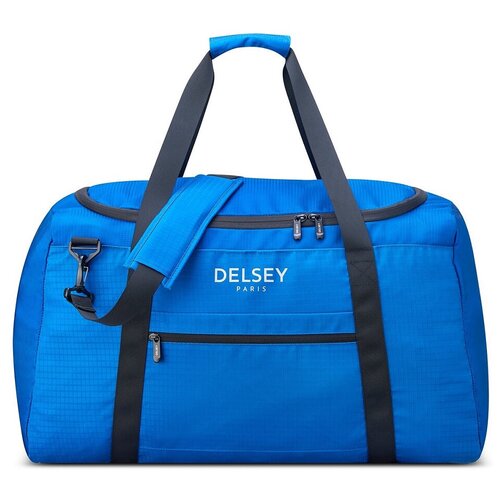 Сумка дорожная Delsey, голубой сумка дорожная delsey серый