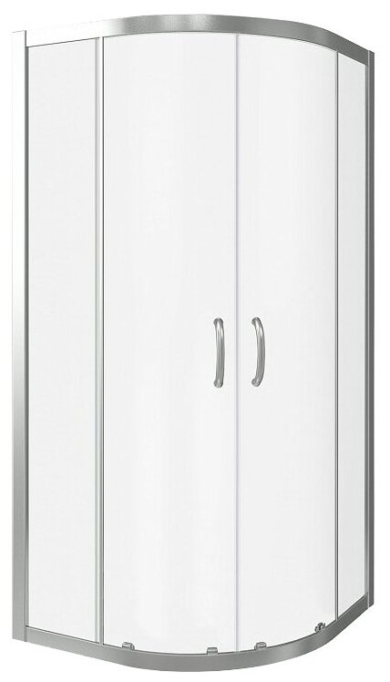 Душевой уголок Good Door Infinity R 100х100 прозрачный, хром (R-100-C-CH)