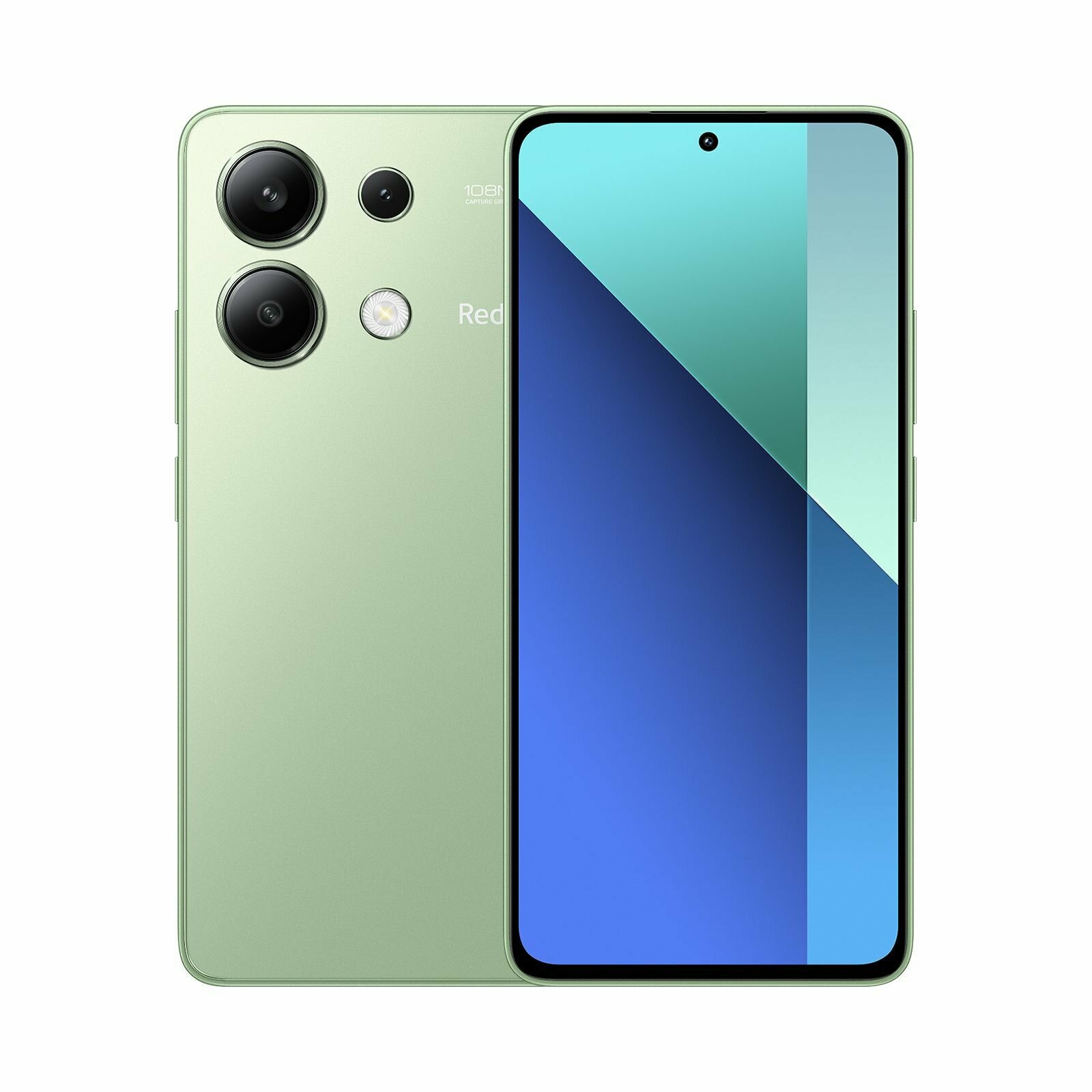 Смартфон Xiaomi Redmi Note 13 4G 8/256 ГБ RU, Dual nano SIM, mint green