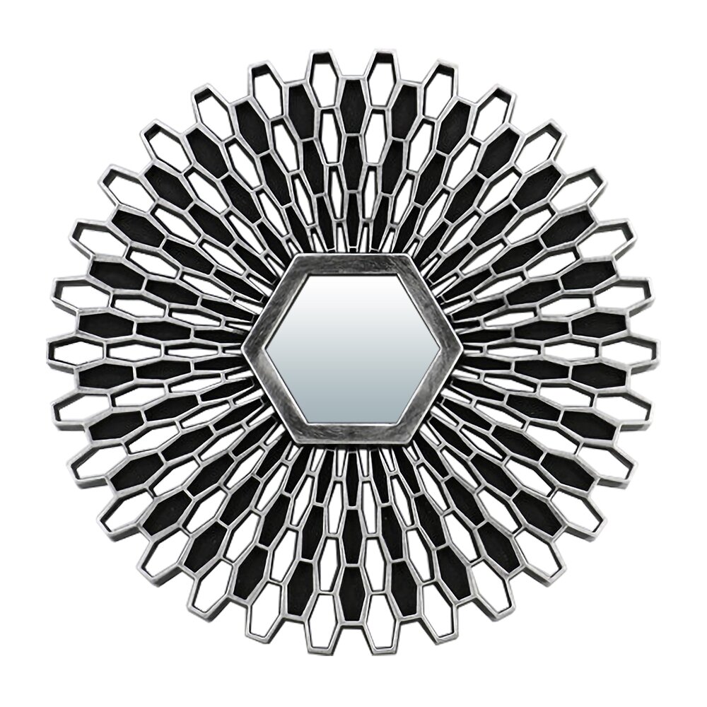 Зеркало декоративное 'Лимож', серебро, 7*6.2 см Qwerty 74053