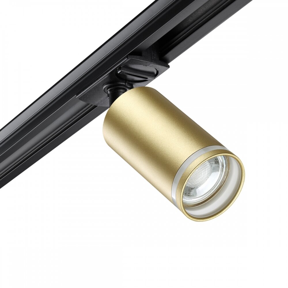 Однофазный светильник для шинопровода с лампочкой Novotech 370878+Lamps - фото №4