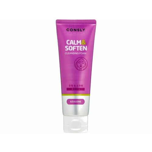 Пенка для умывания успокаивающая с азуленом CONSLY Calm&Soften