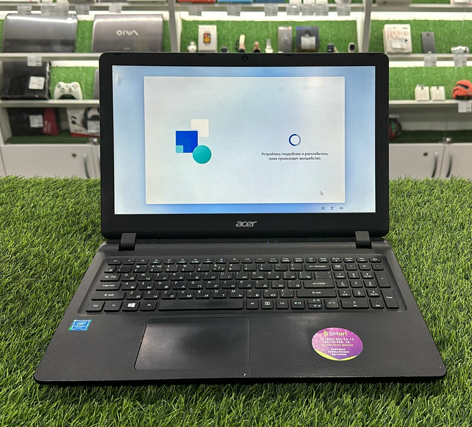 Ноутбук Acer Aspire ES1-572 (CPU Intel Pentium 4405U RAM 8 GB GPU Intel HD Graphics 510 HDD 1 TB)