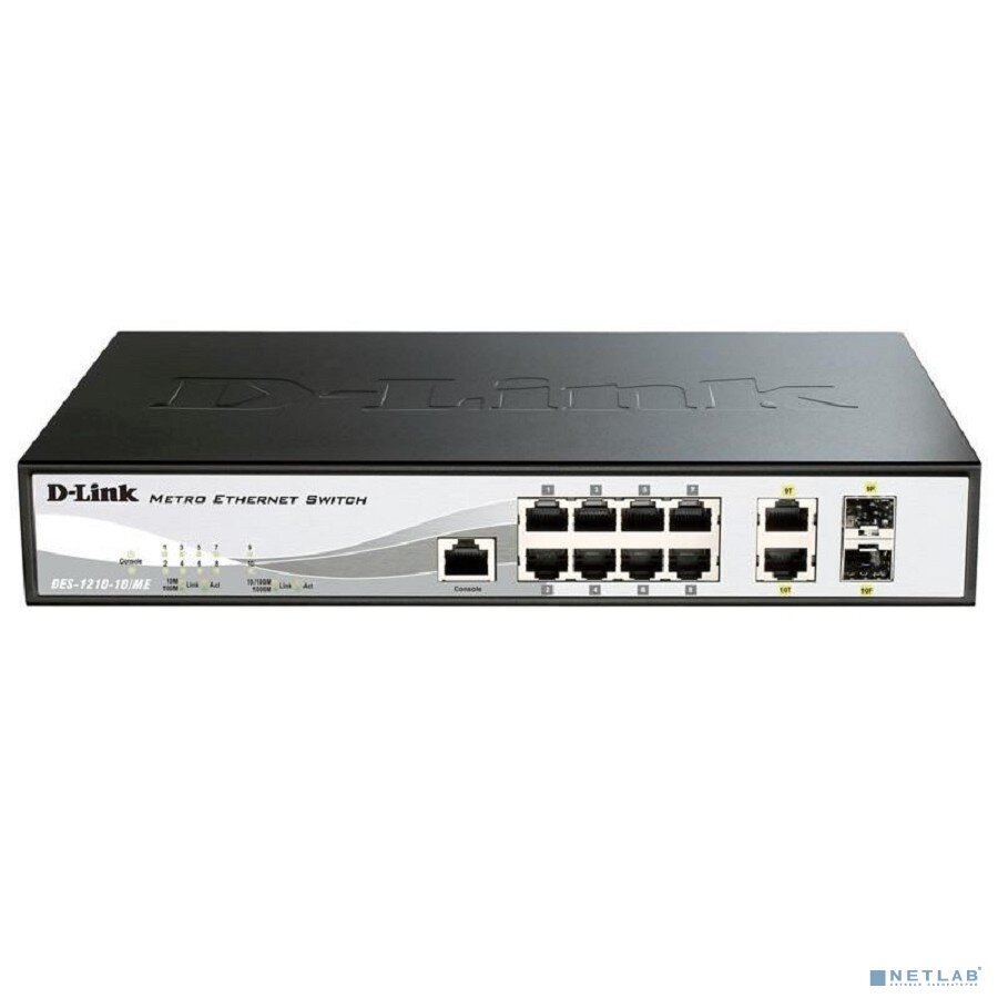 Коммутатор D-Link DGS-1210-10/ME/B2A - фото №12