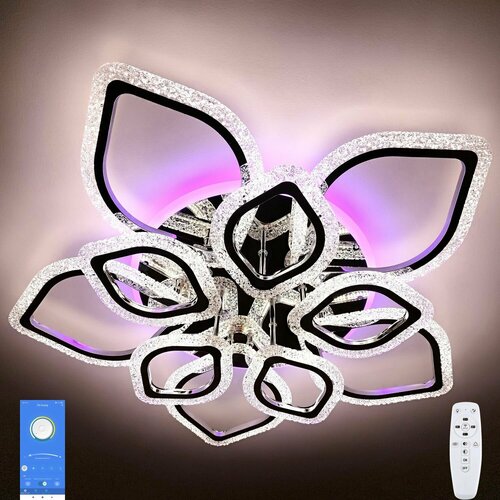 Светодиодная люстра BRUNO VENTO Andria(B)/10CH(PB)