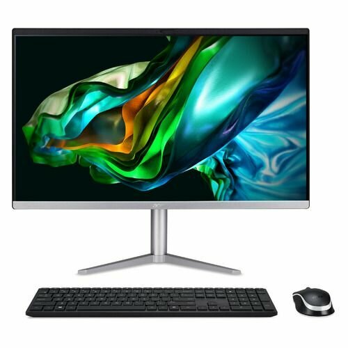 Моноблок Acer Aspire C24-1300, 23.8", AMD Ryzen 5 7520U, 16ГБ, 512ГБ SSD, AMD Radeon Graphics, Eshell, черный [dq. bl0cd.005]