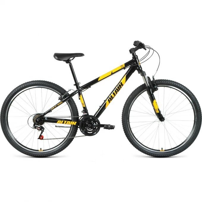Велосипед 27.5 FORWARD ALTAIR AL V FR (21-ск.) 2022 (рама 19) черный/оранжевый