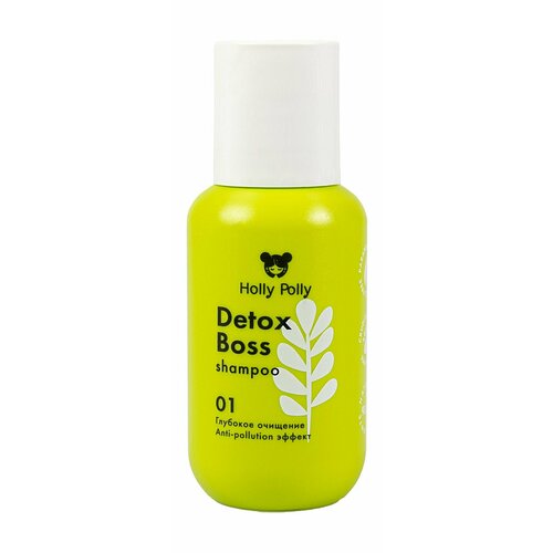 Обновляющий шампунь для защиты волос в тревел-формате / Holly Polly Detox Boss Shampoo Travel Size