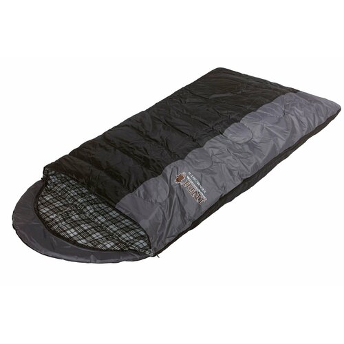 Спальный мешок INDI Vermont L-zip от -8 C одеяло с подголовником фланель 19535X90 см 4764₽