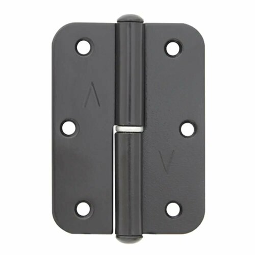 Петля съемная левая ПН-85 85х65 мм сталь цвет черный цинк 744₽