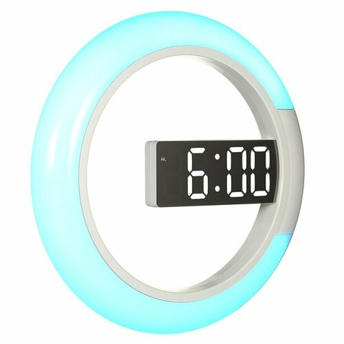 Настенные часы с подсветкой, интерьерные часы