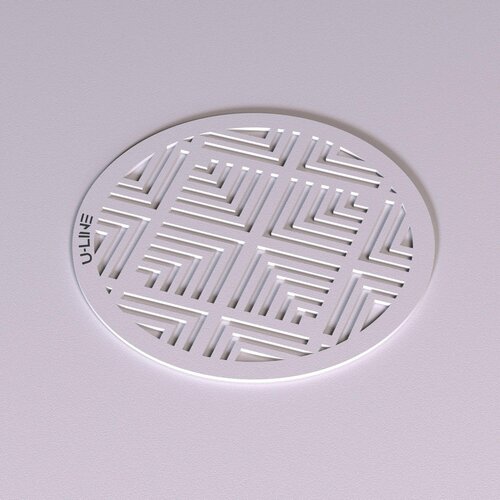 Магнитная вентиляционная решётка U-Line Armor White D120 мм (внутренний 100мм)