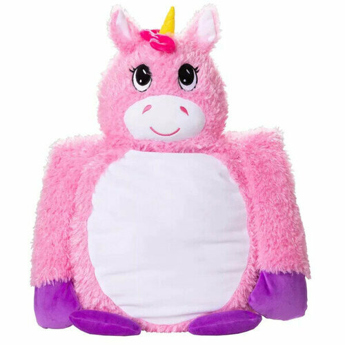 Мягкая игрушка Little Big Hugs Розовый единорог мягконабивная игрушка обнимашка антистресс little big hugs розовый единорог