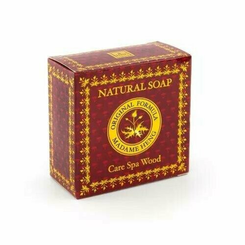 Natural Soap CARE SPA WOOD, Madame Heng (Натуральное спа-мыло древесное, Мадам Хенг), 150 г.