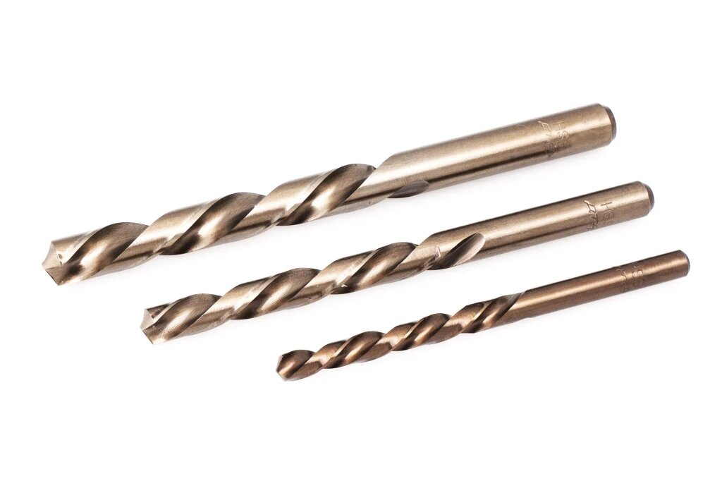 фото Сверло по металлу 4 мм "Дело Техники" левого вращения (Cobalt 5%)
