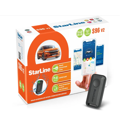Автосигнализация StarLine S96 BT v2 LTE-GPS 2CAN+4LIN