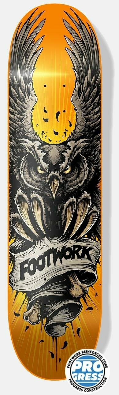 Дека для скейтборда Footwork PROGRESS OWL Attack 8.25 x 31.75