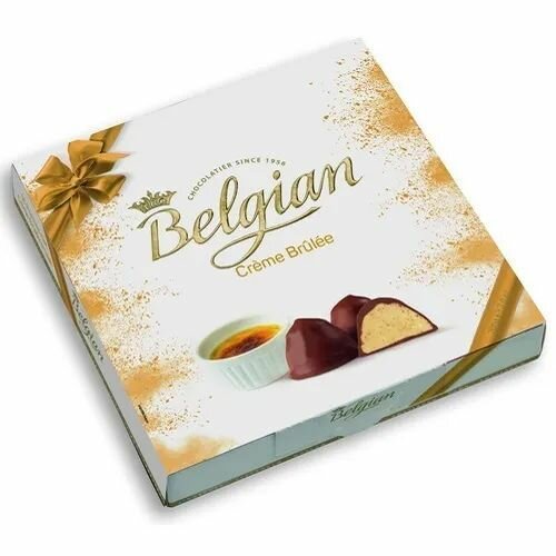 Belgian Шоколадные конфеты крем-брюле 200г