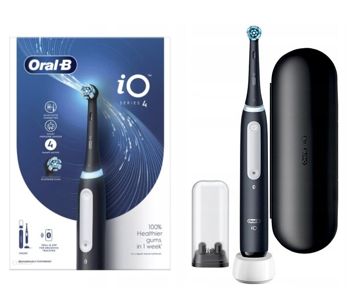 Электрическая зубная щетка Oral-B iO 4 Quite White - фото №9