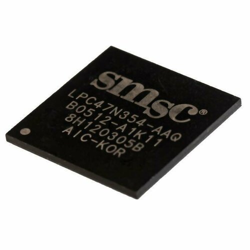 Мультиконтроллер (chips) SMSC LPC47N354-AAQ микросхемы smsc lpc47n254 aaq