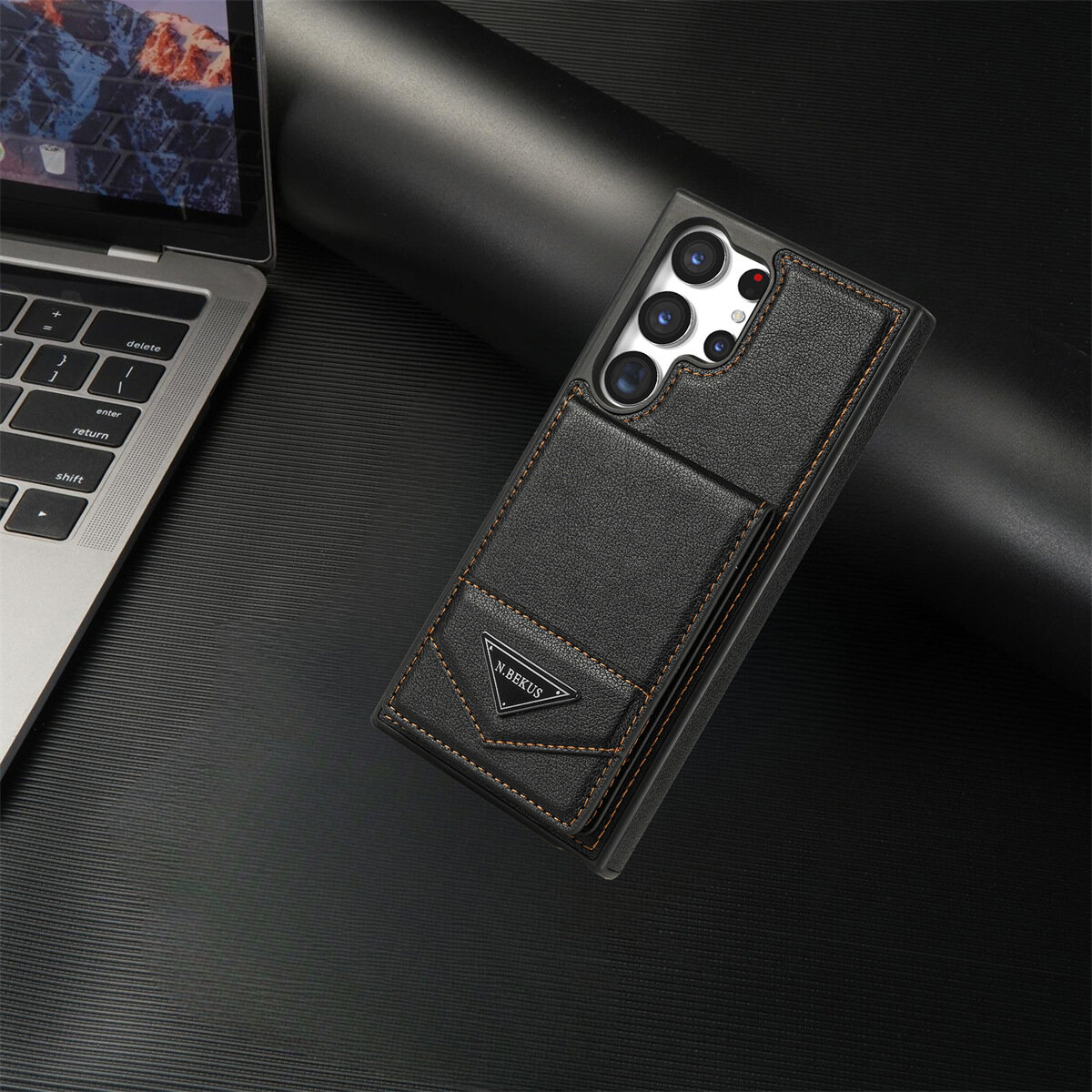 фото Чехол для телефона, для Samsung A13, A54, S24 Ultra, S23, S22, S23 FE, черный